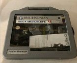 Smithsonian Microscope Kit STEM Mag 150x/450x/900x w/Light & PARTIAL Accessories