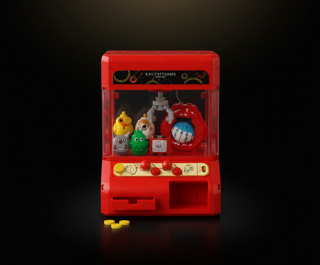 FAO Schwarz Arcade Claw Game with Plush Prizes