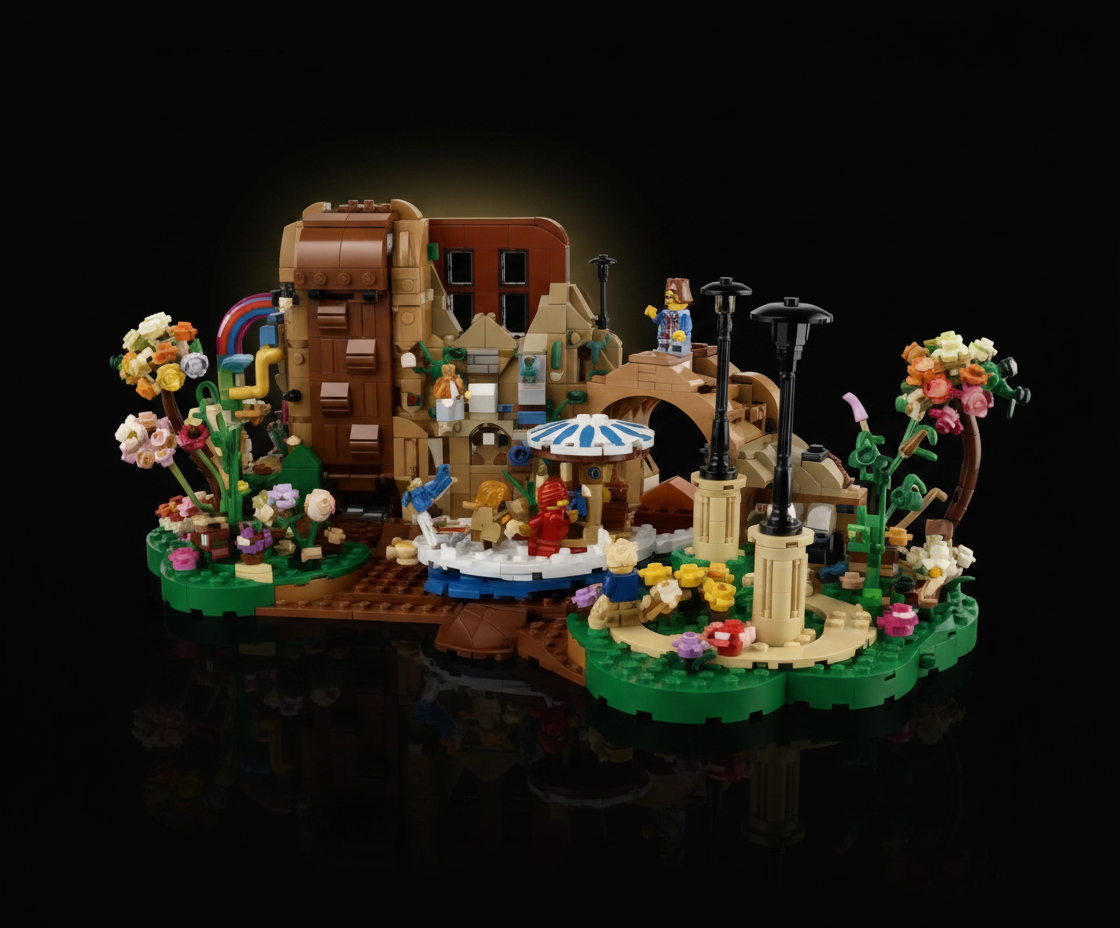LEGO Ideas - Willy Wonka and The Chocolate Factory (2025 Pieces, 21360)