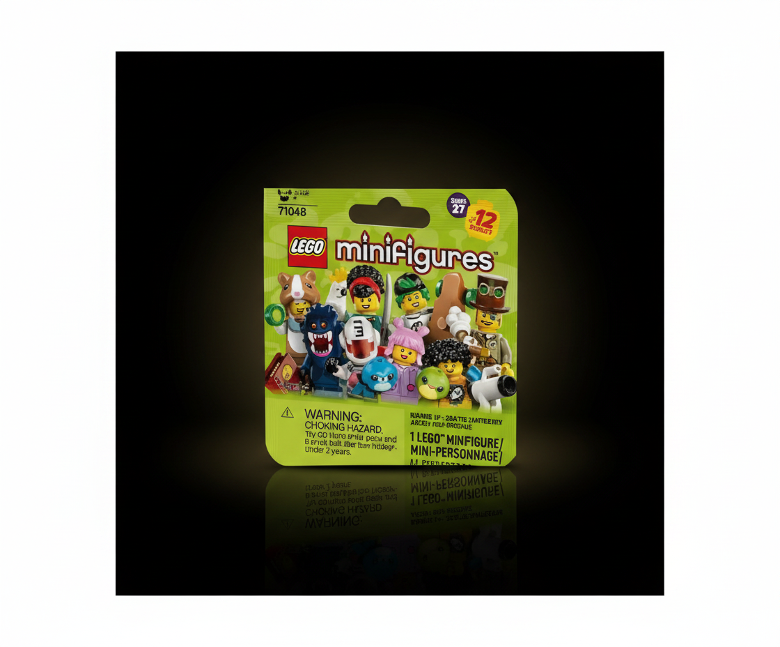 LEGO Minifigures Series 27, Mystery Blind Box, Ages 5+, 1 of 12 Collectible Characters, 71048
