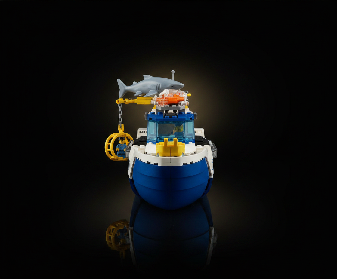 Matchbox Marine Rescue Shark Ship SEE DETAILS
