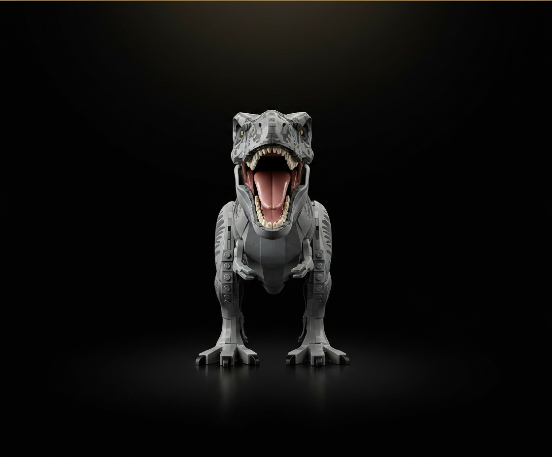 Mattel JCH02 Jurassic World Rebirth Power Devour Tyrannosaurus Rex Dinosaur Figure