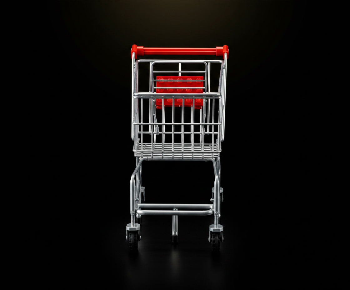 Melissa & Doug 4071 Toy Shopping Cart/ Buggy Heavy Gauge Steel Construction