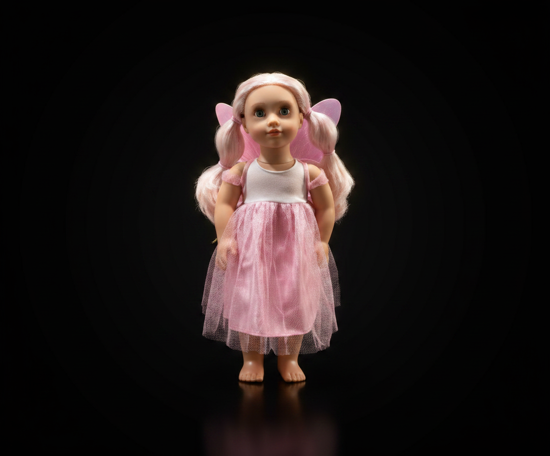 Our Generation Twinkle 18in Tooth Fairy Doll ONLY With Pink Outfit and Wings