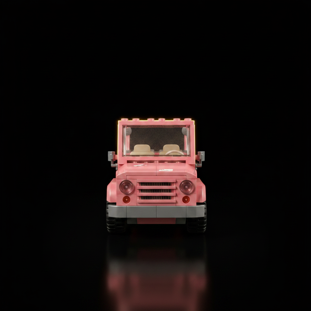Our generation my way and highways 4x4 Doll vehicle (pink and white)