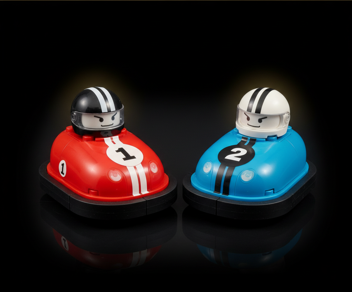 Sharper Image Bumper Rivals Remote Control Ejecting Bumper Cars
