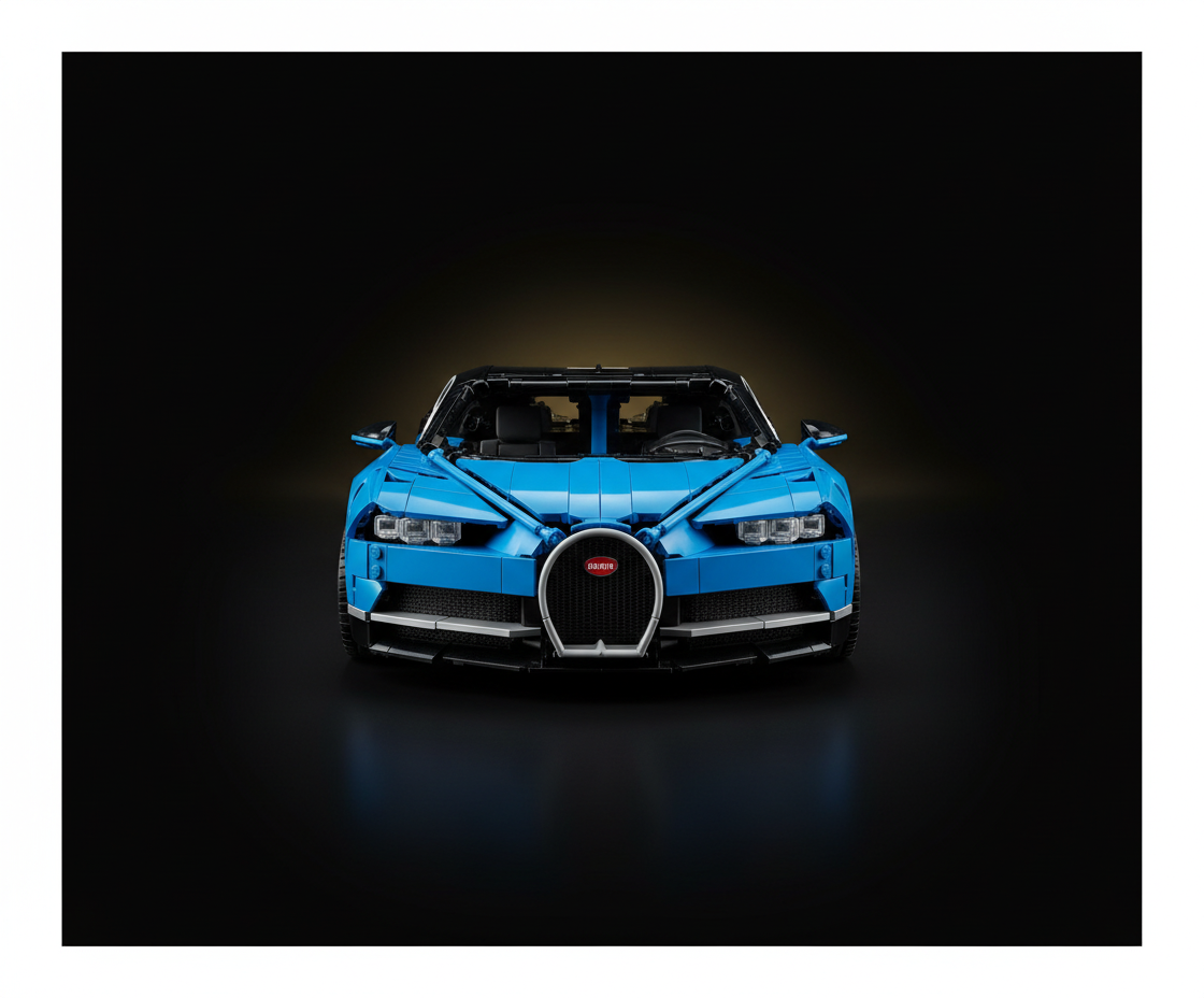 WORLD TECH TOYS Bugatti Chiron - 1:14 Scale Cracked Windshield
