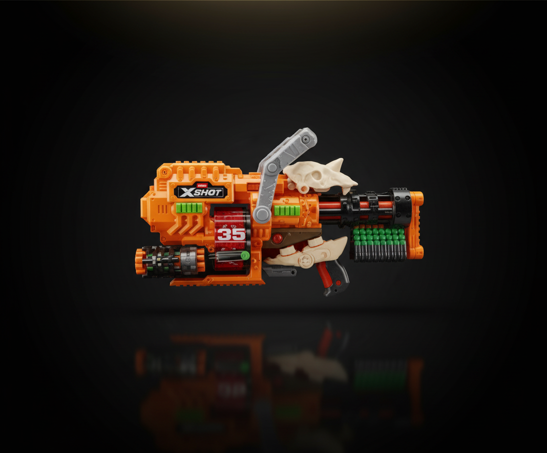 ZURU - X-Shot Insanity Horror Fire Dread Hammer Toy Gun